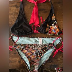 Athleta String Bikini Set Size Small